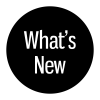 "What's New" Hero Wall Signage Disc