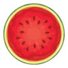 Hero Wall Disc Book Holder - Watermelon